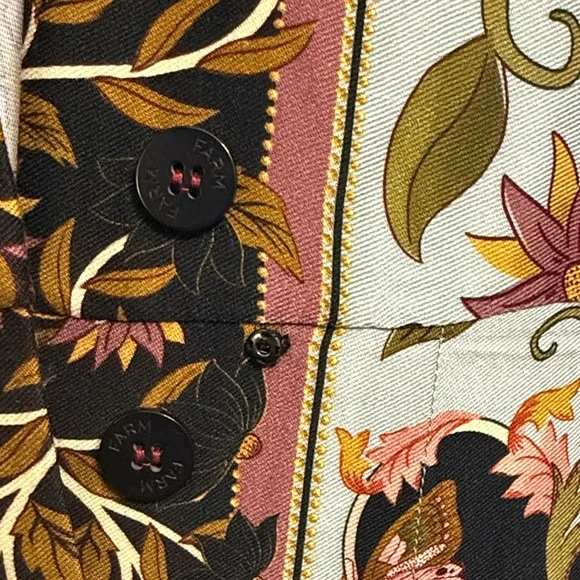 NWT Farm Rio Long Floral Patterned Maxi Dress - Picture 5 of 5